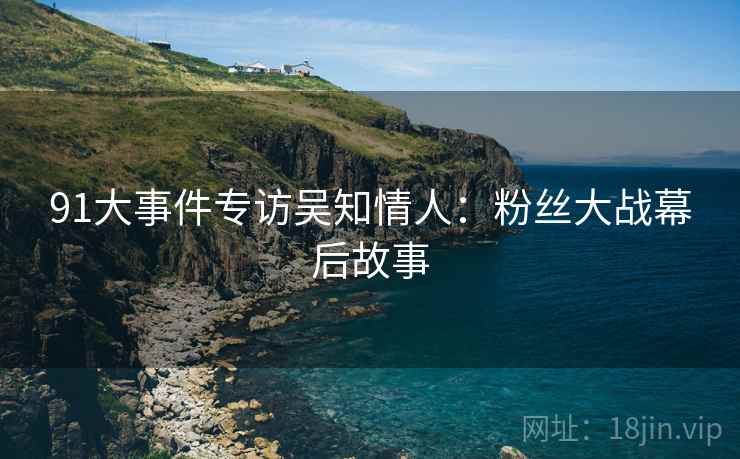 91大事件专访吴知情人：粉丝大战幕后故事